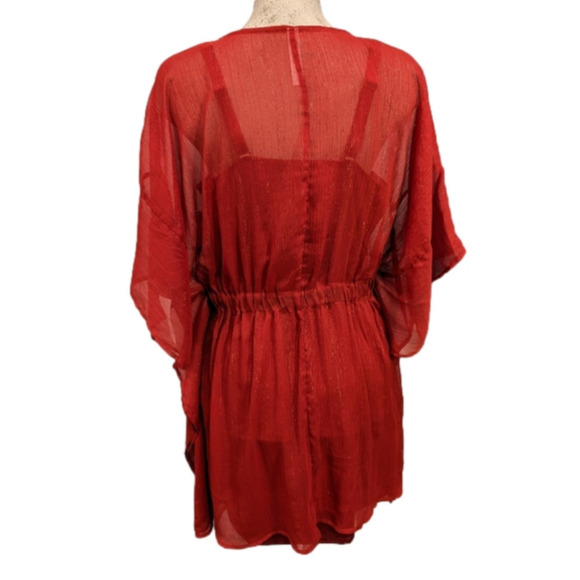 NWT Lane Bryant 3 piece Swim set, top 40C, swim skirt 16 & cover up - Picture 7 of 16